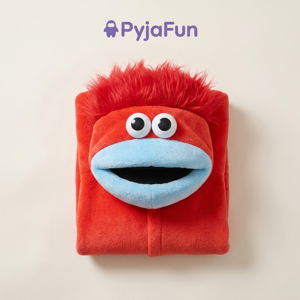 Pyjama Monstre PyjaFun Rouge